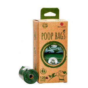 Poop Bags Ekologiczne Worki Na Odchody 120 sztuk