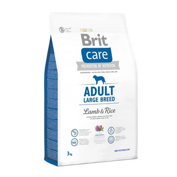 Brit Care New Adult Large Breed Lamb & Rice 3kg